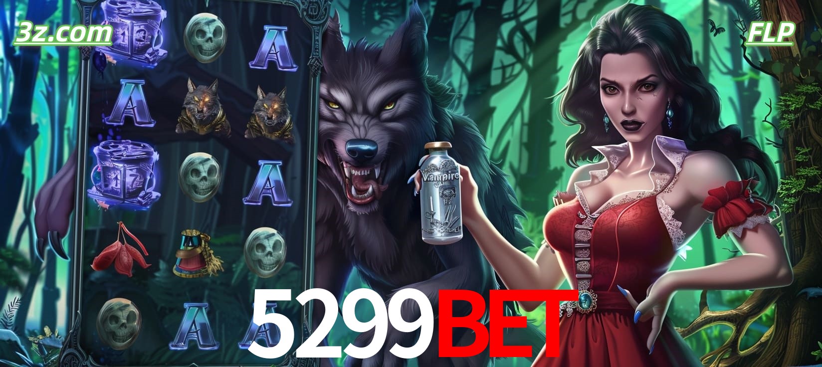 Slots online tema de lobisomem e vampira no 5299bet cassino Brasil