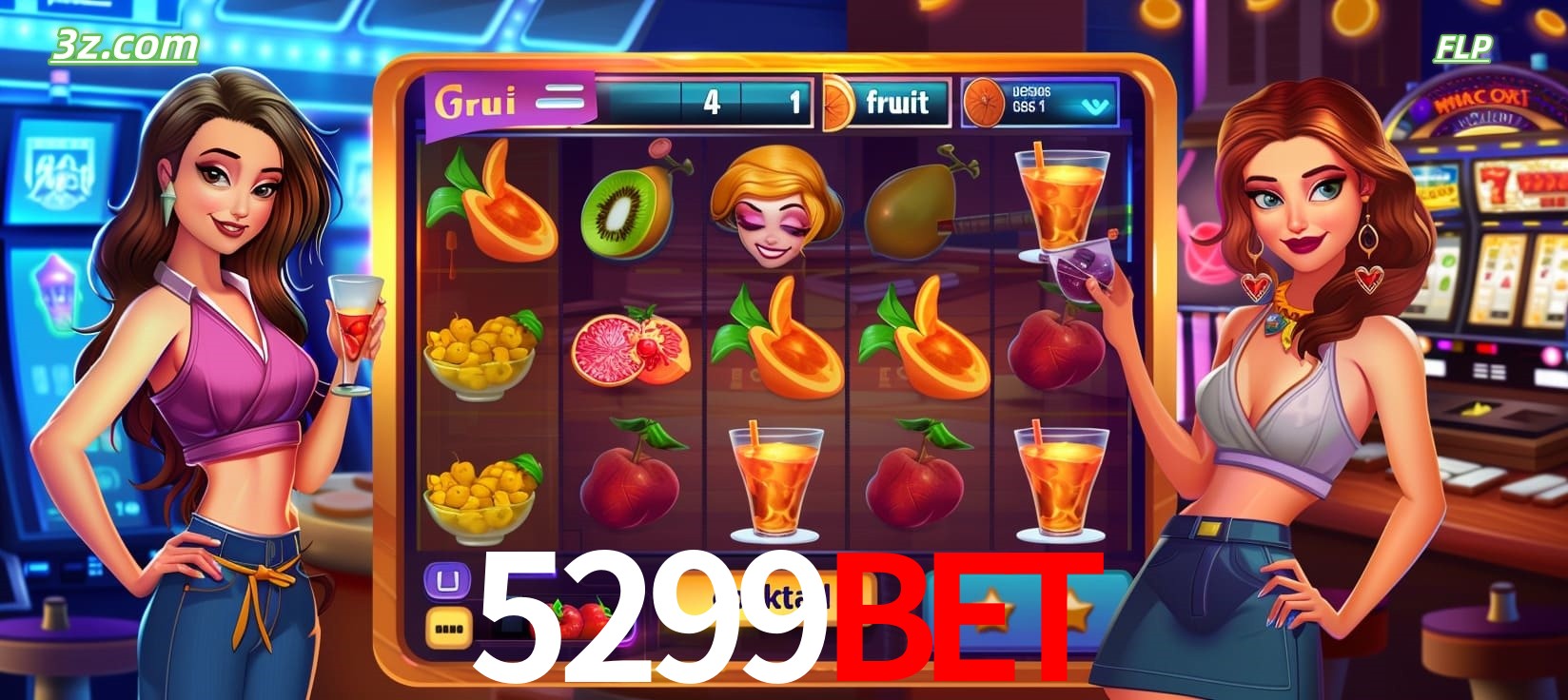 5299bet cassino online com caça-níqueis de frutas e coquetéis coloridos