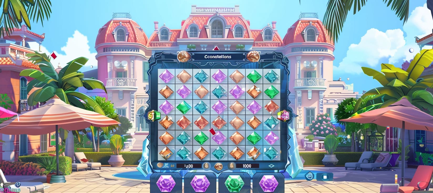 5299bet Constellations slot game cassino online com pedras preciosas