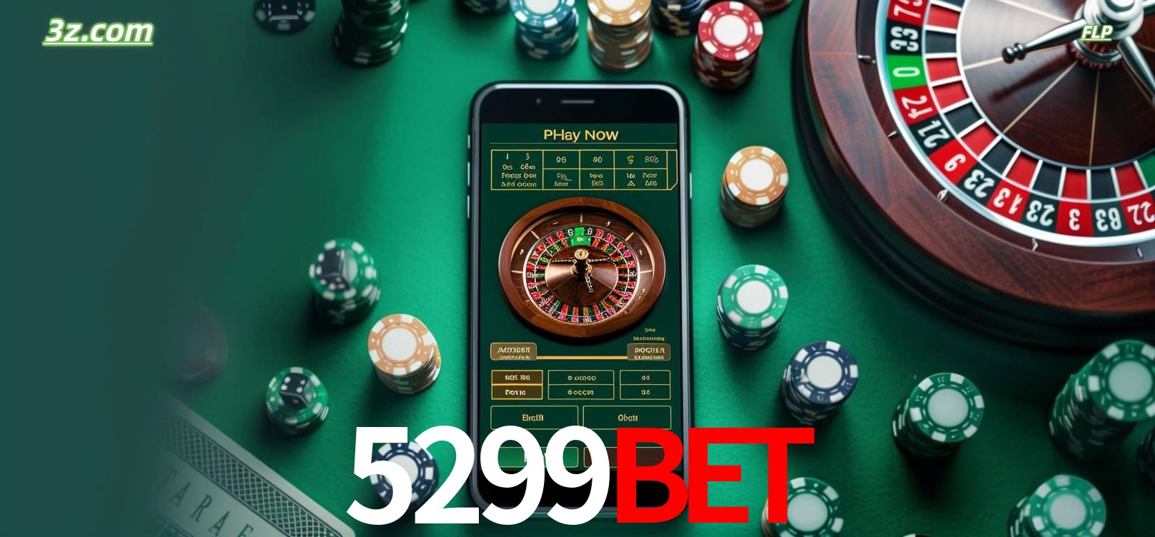 Roleta online no cassino 5299bet disponível em celular e computador