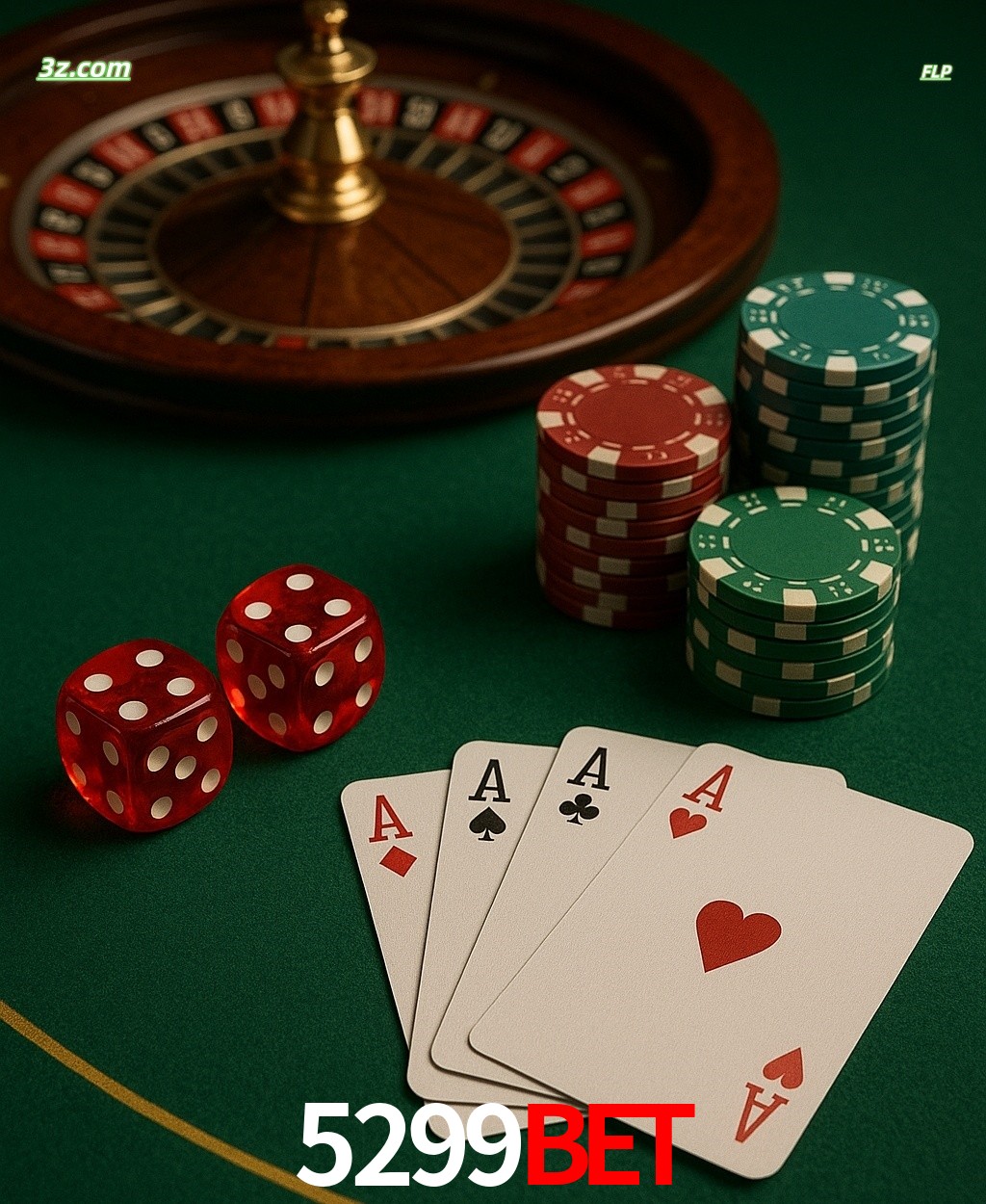 Cassino online 5299bet com jogos de mesa: roleta, dados, pôquer e fichas
